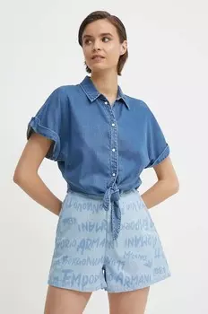 МОАНА рубашка Pepe Jeans, синий