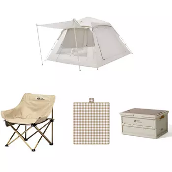 Mobi Garden 2024 Новогодний пакет Открытый городской кемпинг Парк Пикник Автоматический набор палаток