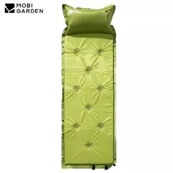 Mobi Garden автоматическая надувная подушечка для бутылки с водой, влагостойкая подушечка для улицы, самозаполняющаяся подушечка MF092004, светло-зеленая, одинарная