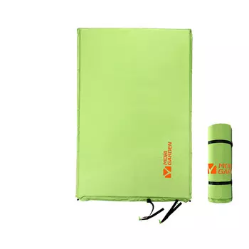 Mobi Garden автоматический надувной коврик для кемпинга на открытом воздухе для прогулок, переносной коврик для хранения, газонный коврик, влагостойкий коврик LD, зеленый (двойной)