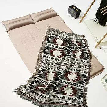 Mobi Garden автоматический надувной коврик-кровать с подушкой, одинарный и двойной влагостойкий коврик, коврик для кемпинга, двойной заказ, цвет