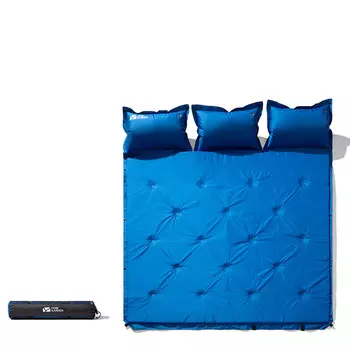 Mobi Garden автоматический надувной матрас уличный надувной матрас влагостойкий матрас коврик для кемпинга небесно-голубой (толщина 2,5 см для трех человек)