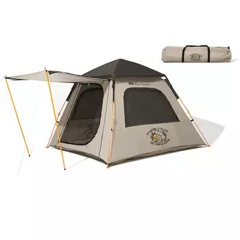 Mobi Garden B.Duck, полностью автоматическая палатка для кемпинга, портативная складная палатка с нулевым движением, BD, песок