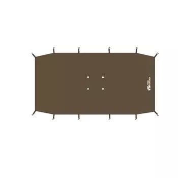 Mobi Garden черная уличная ветрозащитная и непромокаемая двухкомнатная и одножилая туннельная палатка Lansheng 4 универсальных коврика (полноразмерные)