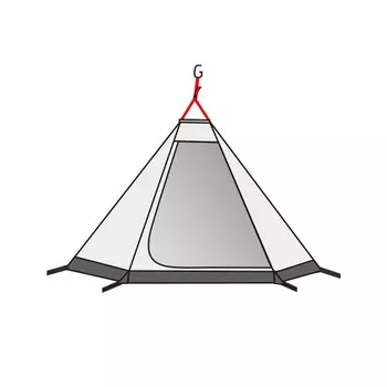 Mobi Garden индийская палатка-пирамида, уличная палатка для кемпинга, большое пространство, Era Senta 230 230, Оксфордская версия, палатка, внутренняя палатка