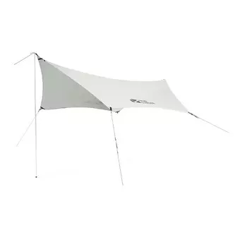 Mobi Garden Индийская палатка-пирамида, уличная портативная палатка для 3-4 человек, большое пространство, солнцезащитный и непромокаемый навес, белый утренний туман