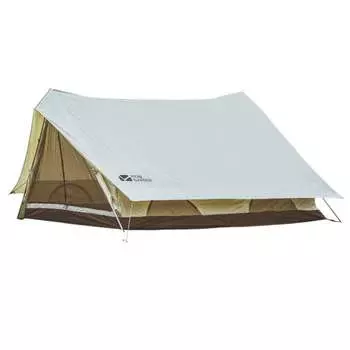 Mobi Garden изысканная семейная легкая палатка для кемпинга, роскошная, большая, хлопковая палатка для кемпинга, Era 150, цвета слоновой кости, белая, для 2-3 человек