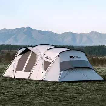 Mobi Garden изысканная ветрозащитная и непромокаемая палатка для кемпинга на 4 человека, большой просторный зал, семейная палатка для отдыха, звездное небо