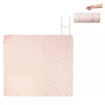 Mobi Garden Кемпинг для дома и парка коврик для улицы складной портативный коврик для пикника, пригодный для машинной стирки YX порошок вишневого цвета (200*220)