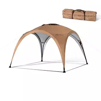 Mobi Garden кемпинг непромокаемая уличная складная палатка навес от солнца навес павильон вестибюль теплый песочный цвет