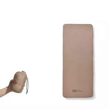 Mobi Garden Кемпинговая палатка Bojiang, надувной влагостойкий наматрасник теплого песочного цвета (адаптирован к одинарному надувному матрасу Bojiang)