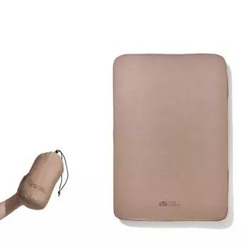 Mobi Garden Кемпинговая палатка Bojiang, надувной влагостойкий наматрасник теплого песочного цвета (адаптирован к двойному надувному матрасу Bojiang)