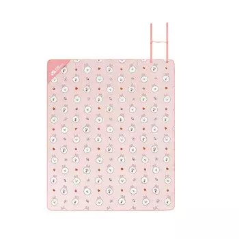 Mobi Garden коврик для пикника на открытом воздухе, кемпинг, пикник, парк, газонный коврик Coni, кролик, розовый принт