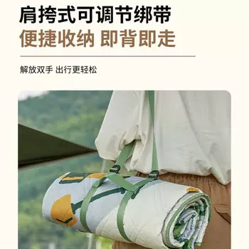 Mobi Garden коврик для пикника утолщенный напольный коврик для кемпинговой палатки влагостойкий коврик салатового цвета [Flying Chess Square 200] 1 1