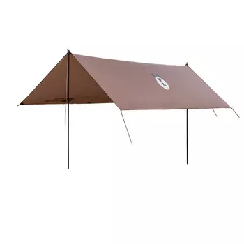 Mobi Garden Line Friends, совместный динамичный динамичный навес для беседки Brown Bear с защитой от дождя, навес для кемпинга Brown Bear Brown