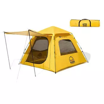 Mobi Garden Little Yellow Duck Joint Палатка Полностью автоматическая уличная портативная складная палатка с нулевым движением 145 BD желтая