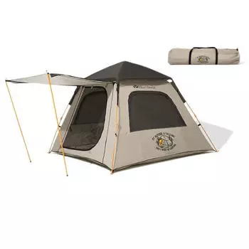 Mobi Garden Little Yellow Duck, полностью автоматическая палатка для кемпинга, портативная складная палатка с нулевым движением 145 BD, песок