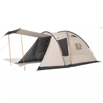 Mobi Garden Little Yellow Duck совместная палатка на открытом воздухе для кемпинга на 3-4 человека, непромокаемая четырехсезонная палатка в задней комнате, палатка для задней комнаты B. Duck (BD, песок)