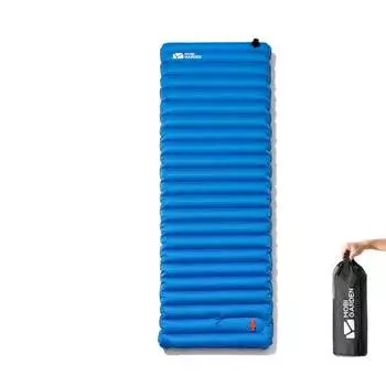 Mobi Garden надувная кровать портативная водонепроницаемая подушка для кемпинга на открытом воздухе переносной надувной матрас для ног надувная подушка для ног JN синий (одинарный)