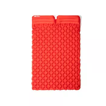 Mobi Garden надувной коврик для кемпинга на открытом воздухе, палатка, влагостойкий коврик с подушкой, спальный коврик, сверхлегкий портативный напольный коврик, двойная подушка с разноцветным оранжевым