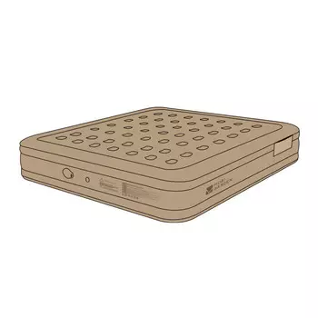 Mobi Garden надувной матрас надувная кровать «все в одном» самонадувающаяся складная надувная кровать Yunmian для трех человек со встроенным насосом PVC35
