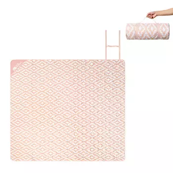 Mobi Garden напольный коврик, можно стирать в машине, коврик для пикника [6-8 человек собираются вместе] Сакура Розовый 200*220