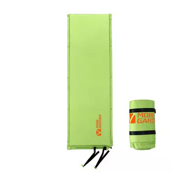 Mobi Garden напольный коврик, влагостойкий коврик, автоматический надувной коврик, одинарный и двойной, портативный для хранения, газон, зеленый, утолщенный (одинарный)