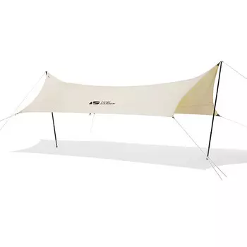Mobi Garden навес для кемпинга на открытом воздухе, полиэстер, хлопок, большой непромокаемый и солнцезащитный тент для перголы, навес эпохи эпохи 600, цвет слоновой кости