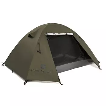 Mobi Garden, непромокаемая утолщенная походная трехсезонная палатка для кемпинга, ветрозащитная и солнцезащитная, портативная, складная, для солнечного дня, оливково-зеленого цвета (3 человека)