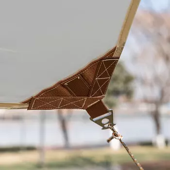 Mobi Garden NX21661001 совместная палатка с навесом Brown Bear, портативная палатка для кемпинга Brown Bear Brown