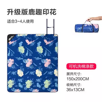 Mobi Garden NX21663002 Коврик для пикника на открытом воздухе 150 Deer Fun Print Для получения информации о других цветовых характеристиках