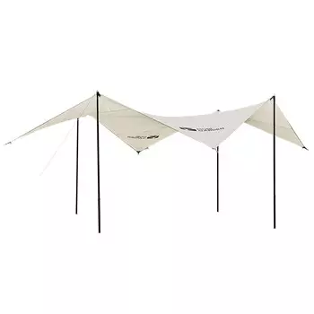 Mobi Garden открытый кемпинг непромокаемый и солнцезащитный хлопковый тент большой космический тент эпохи квадратный навес 500 цвета слоновой кости