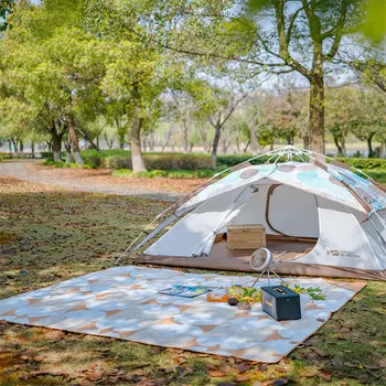 Mobi Garden Открытый коврик для пикника в парке Кемпинг Портативный складной стиральный порошок для ковров (180*200)