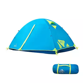 Mobi Garden Outdoor непромокаемая и ветрозащитная палатка для кемпинга Cold Mountain AIR Модернизированная версия Angel Blue (двойная)
