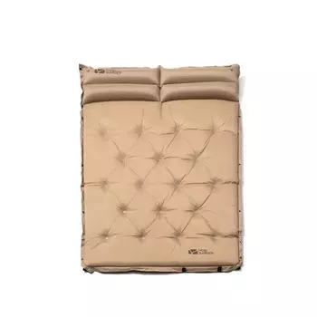 Mobi Garden Outdoor палатка Надувная кровать Влагостойкая подушка Теплый песочный цвет (двойной 3 см) Примечания для заказа других цветов