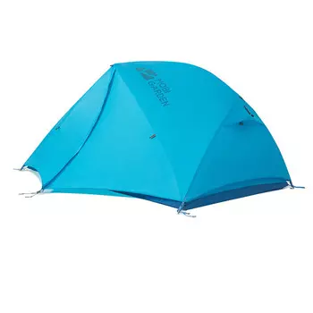 Mobi Garden Outdoor палатка, складная портативная ткань с силиконовым покрытием, сверхлегкая одинарная и двойная непромокаемая версия RY, двойная легкая версия - небесно-голубой