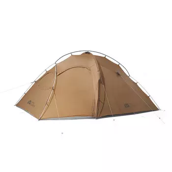 Mobi Garden Outdoor палатка складная портативная трехместная сверхлегкая уличная палатка для кемпинга непромокаемая одна комната одна гостиная легкая поездка теплый песочный цвет