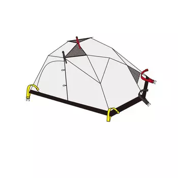 Mobi Garden Outdoor полусферическая шаровая палатка для кемпинга, большая утолщенная непромокаемая палатка Commander Commander 160, внутренняя палатка