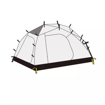 Mobi Garden Outdoor полусферическая шаровая палатка для кемпинга, большая утолщенная непромокаемая палатка Commander Commander 185, внутренняя палатка