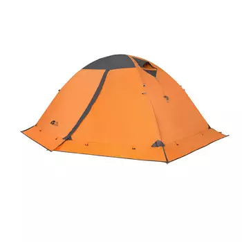 Mobi Garden Outdoor портативная альпийская профессиональная четырехсезонная палатка для пустыни и снега Lengshan 2PLUS красно-серая (двойная)