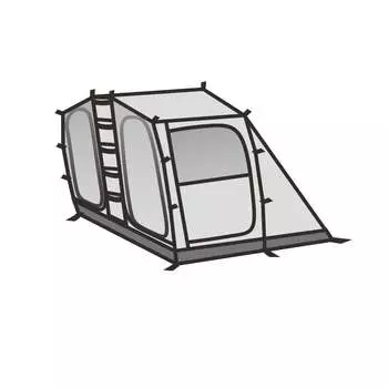 Mobi Garden Outdoor складная портативная сверхбольшая палатка с двумя спальнями и одной жилой палаткой с защитой от солнца и дождя, а также внутренней палаткой