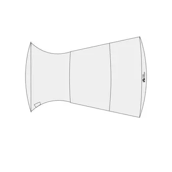 Mobi Garden Outdoor складной портативный утолщенный солнцезащитный и непромокаемый виниловый навес для большого пространства для отдыха Starry Sky 300