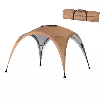 Mobi Garden палатка для кемпинга непромокаемая уличная портативная палатка для двора большой космический навес от солнца павильон вестибюль теплый песочный цвет 3-4 человека