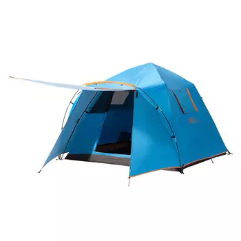 Mobi Garden палатка для кемпинга, парка, пикника, полностью автоматическая, быстро открывающаяся, для 3-4 человек, утолщенная, непромокаемая, семейная версия с нулевым движением