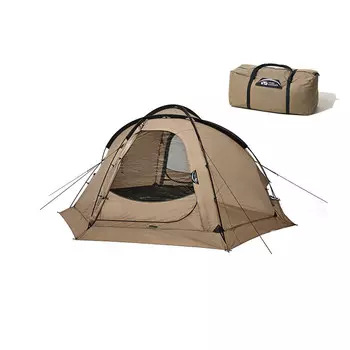 Mobi Garden палатка для кемпинга, полусферическая шаровая палатка, четырехсезонная, утолщенная, непромокаемая, Commander 160 (песочный цвет)