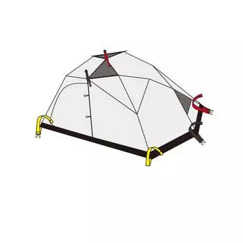 Mobi Garden палатка для кемпинга, полусферическая шаровая палатка, утолщенная непромокаемая палатка на четыре сезона, внутренняя палатка Commander 160