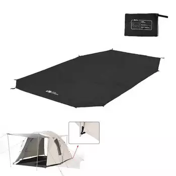 Mobi Garden палатка для кемпинга, семейная ветрозащитная и непромокаемая палатка для пикника, четырехсезонная палатка, коврик для задней комнаты (темно ночью)