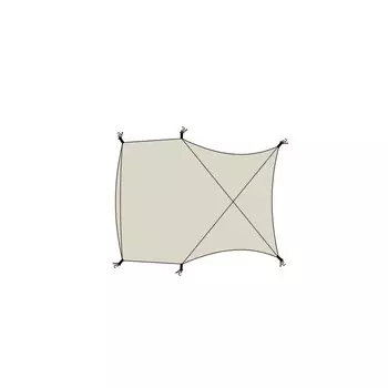 Mobi Garden палатка для кемпинга, семейная ветрозащитная и непромокаемая палатка для пикника, четырехсезонная палатка для задней комнаты, виниловая крыша (утренний туман, белый)