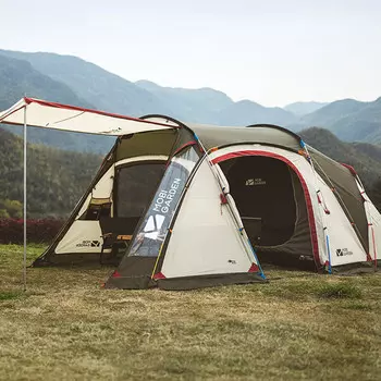 Mobi Garden палатка для кемпинга, семейного пикника, ветрозащитная и непромокаемая, для 3-4 человек, супер большой космический лагерь, погоня за мечтой