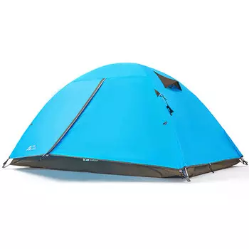 Mobi Garden палатка для походов, кемпинга, непромокаемая, утолщенная, ветрозащитная, синяя (3 человека)